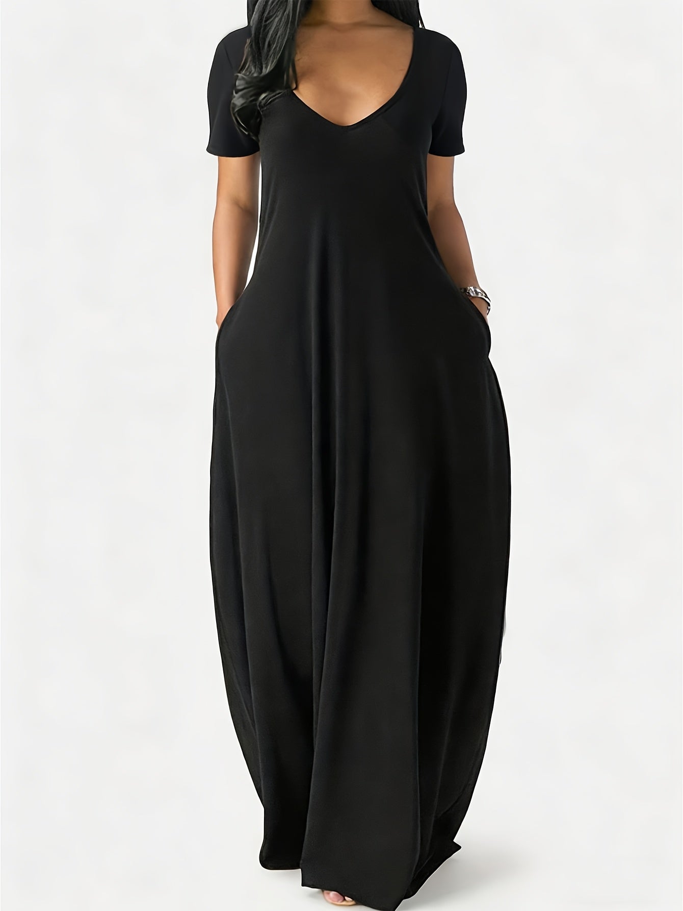 3pcs Suit, Ladies Plus-size 1pc Household Service Suit, Stylish And Comfortable 1pc Nightdress, Plus-size Nightdress Suitable for Spring And Summer, Long Skirt, Elegant Temperament, Suitable for Daily Home.