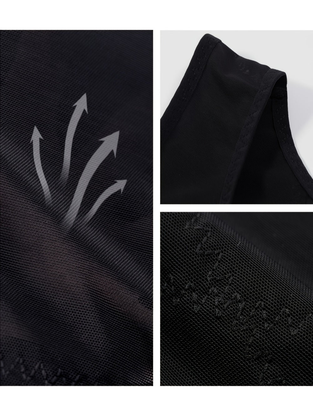 Men's Waist Trainer Compression Vests - 5-Pack Neoprene Support