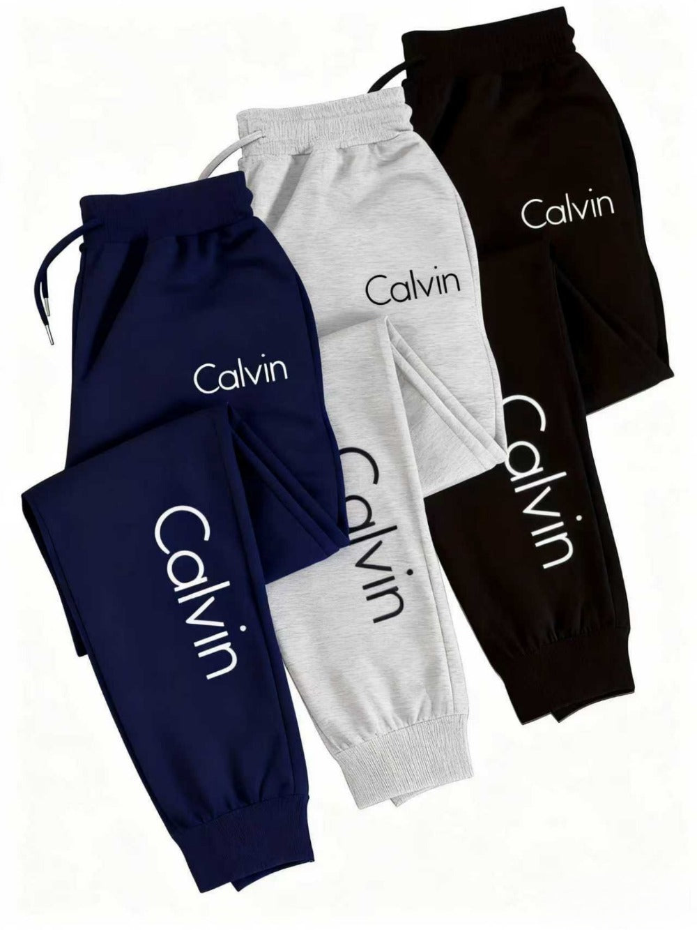 Men's Jogger Pants - Drawstring Waist