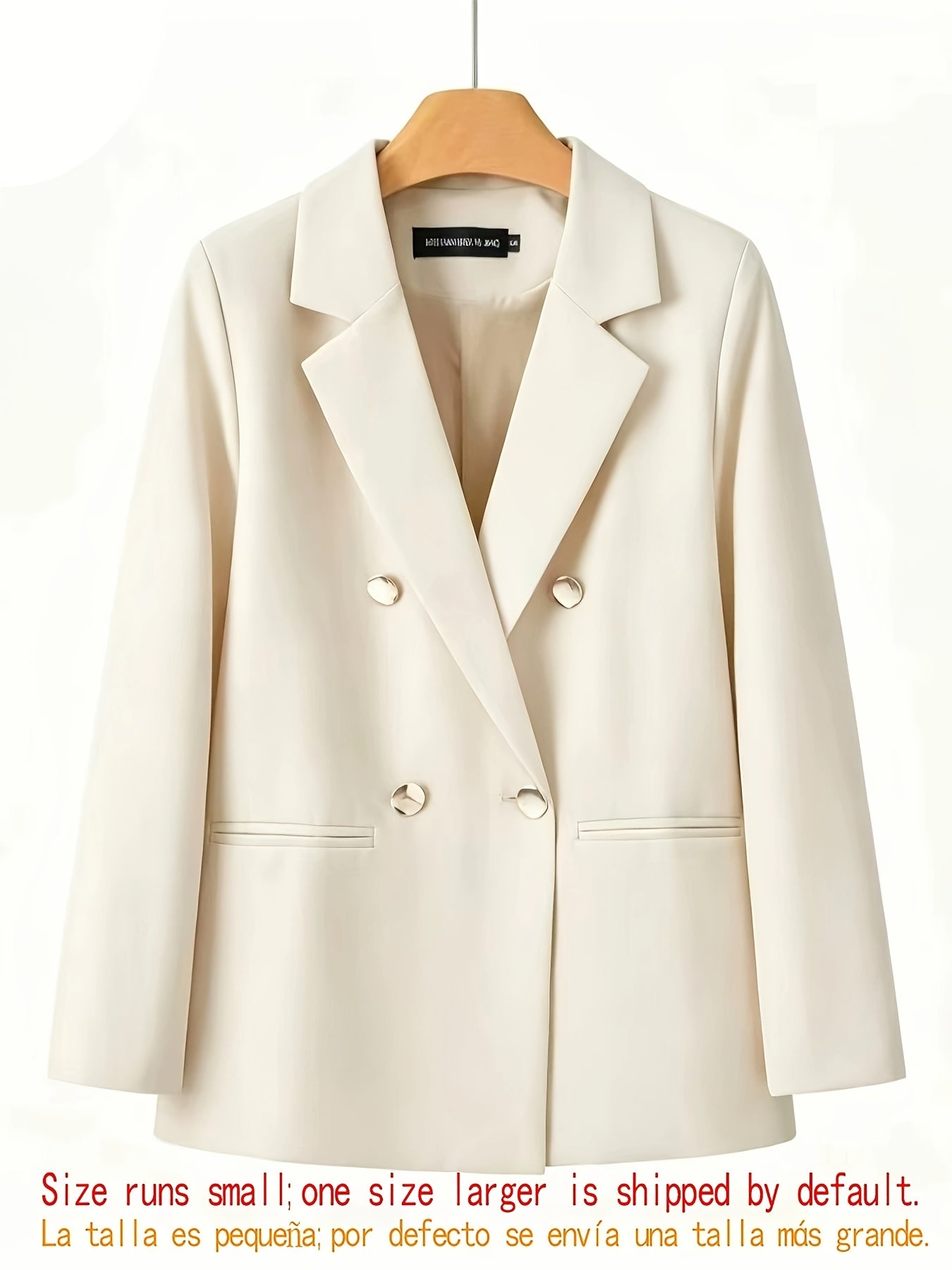2026 Spring/Autumn Women'S Double-Breasted Blazer