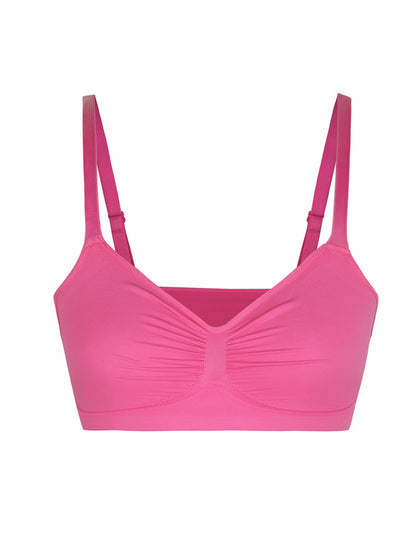 Women's Wireless Push Up Bra Stretch Comfort Bralettes No Underwire Bra Tshirt Bras Sports Bra