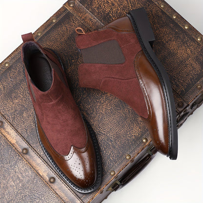Men'S Classic Plain Toe Derby Shoes, Elegant Choice for Business Event And Wedding
