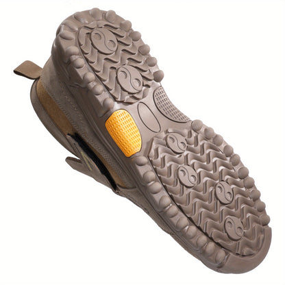 Men's Safety Shoes Anti-smashing/Stabbing-proof Steel Toe Steel Plate High Temperature  Sparkproof All Season Professional Welding Safety Shoes