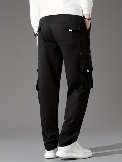 3pcs Men's Fashion Cargo Pants Casual Daily Outdoor Travel Multi-pocket Cargo Pants