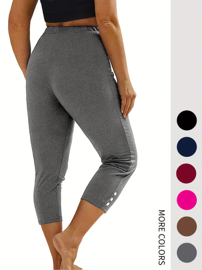 Women's White+Green+Light Blue+Black High-Waist Leggings - product view 22