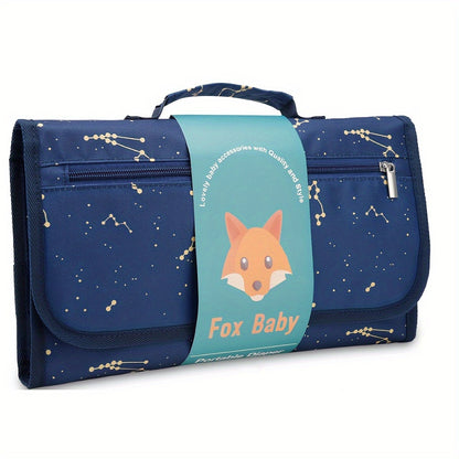 Portable Changing Mat Perfect for Changing Bags Or Changing Tables. One-handed Changing Mat. Travel Changing Mat. Perfect As A Shower Gift, Essential, Unisex Item, Or Christmas, Halloween, Or Thanksgiving Gift.
