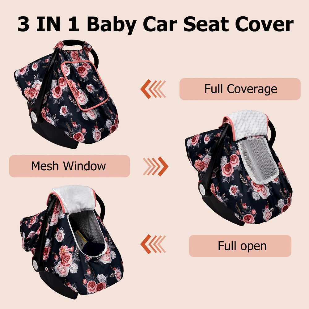 Baby Car Seat Cover - Breathable Travel Soft Primlect