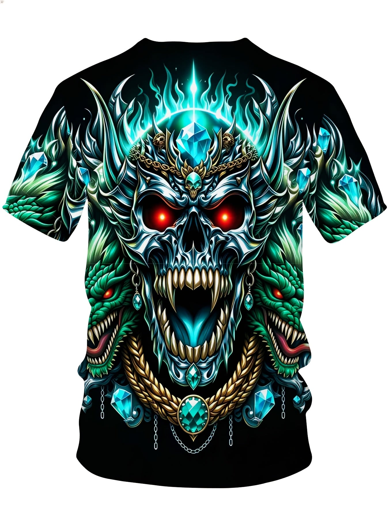 Men's Multicolor Printed Graphic T-Shirt - product view 29