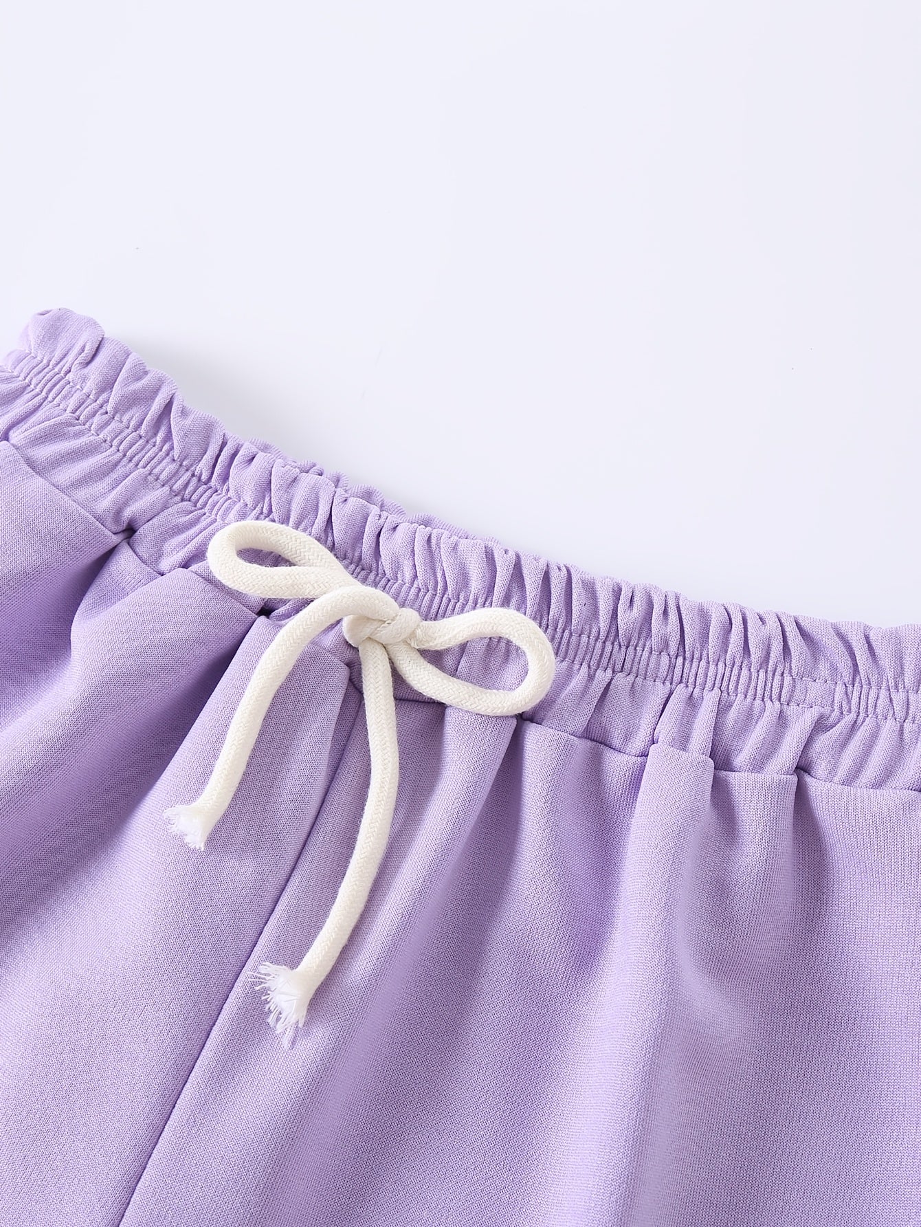 4pcs Girls' Summer Shorts with Heart Print & Bow Front - Non- Bow Tie Waistband, Machine Washable Casual Shorts Suitable for, Playdates, Casual Attire - Spring/Summer Outfits for to, Perfect for Outdoor