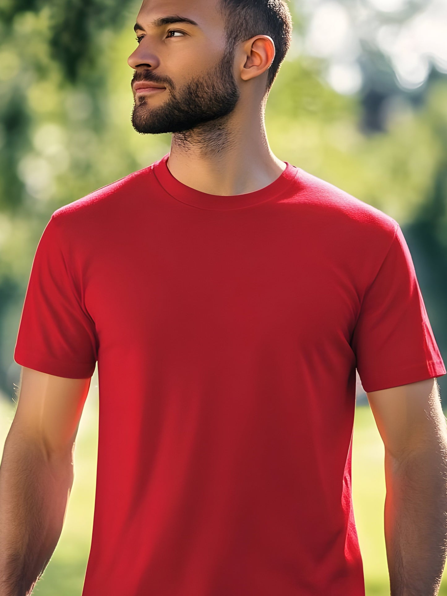 5 Piece of Blank TShirt For Men or women Unisex Casual Short Sleeve Tee 100% Heavy Cotton Crew Neck, Soft Adorable Tees Tops