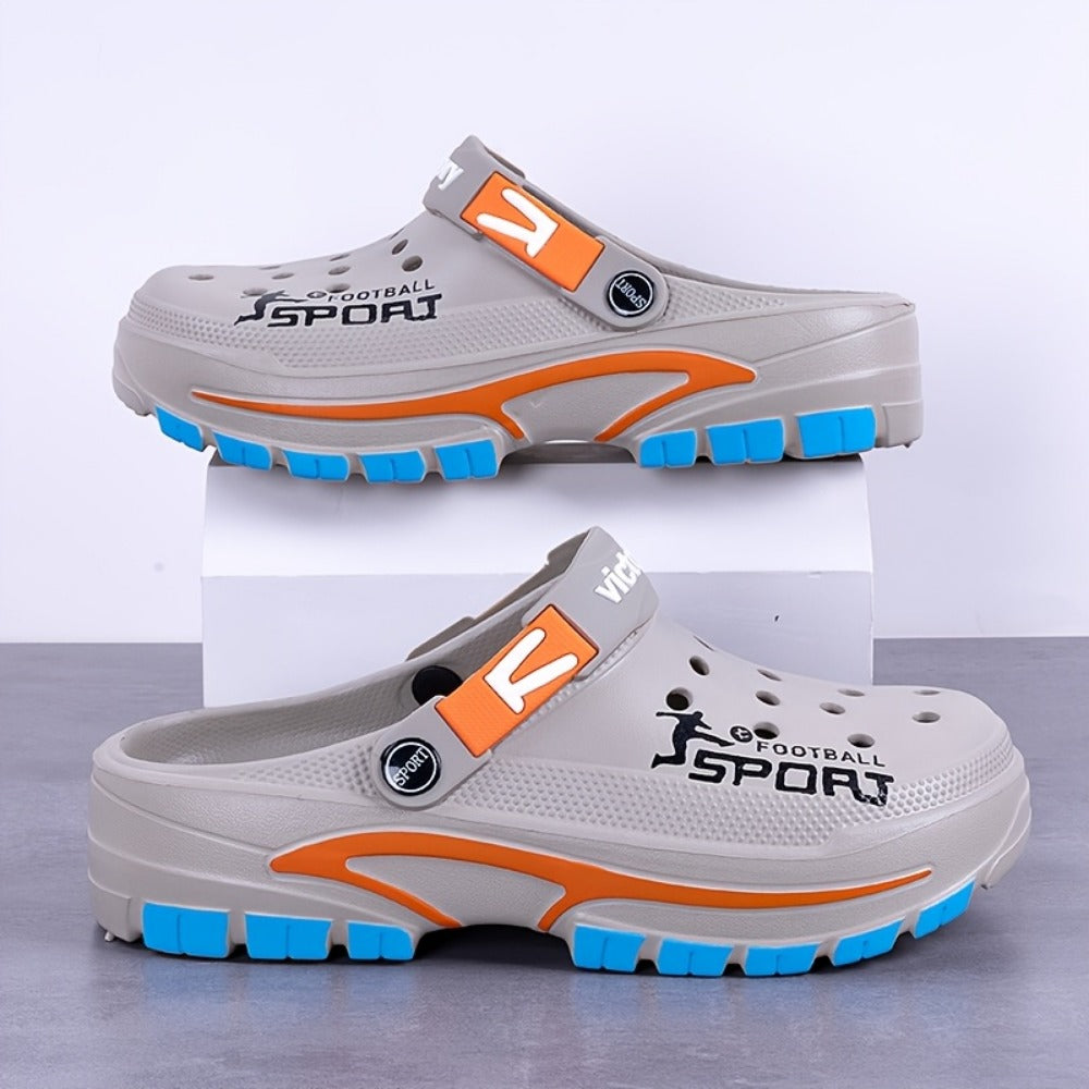 Men's Clogs & Mules - Non-Slip Sole & Breathable Comfort