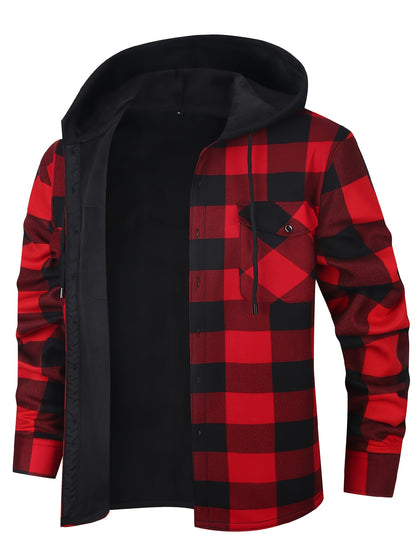 Men'S Autumn And Winter Casual Fashion Sports Fleece-Lined Thickened Sweatshirt