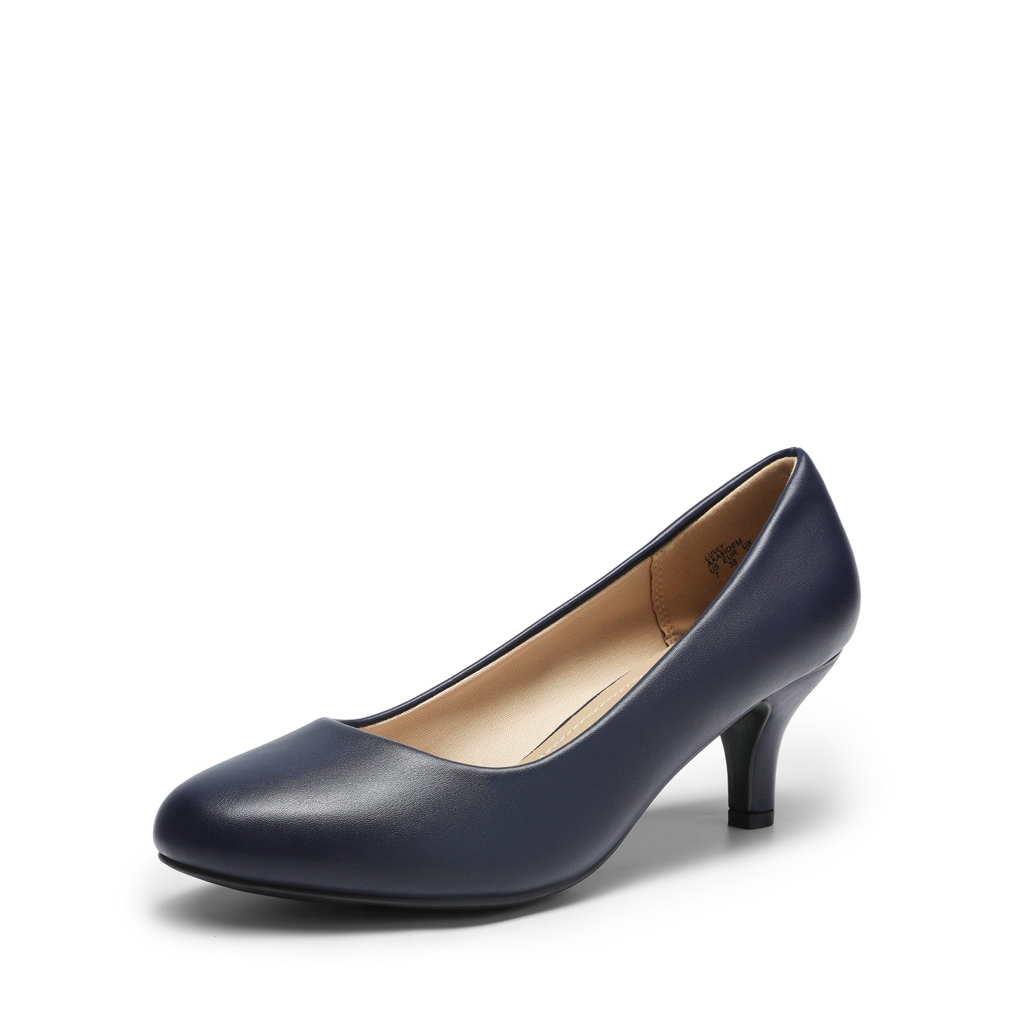 Women's Dress Comfortable Low Heel Pump Shoes