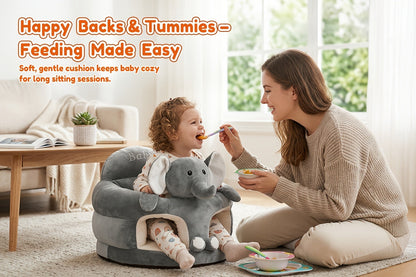 Baby Floor Seat - Sit Chair Cartoon Animals