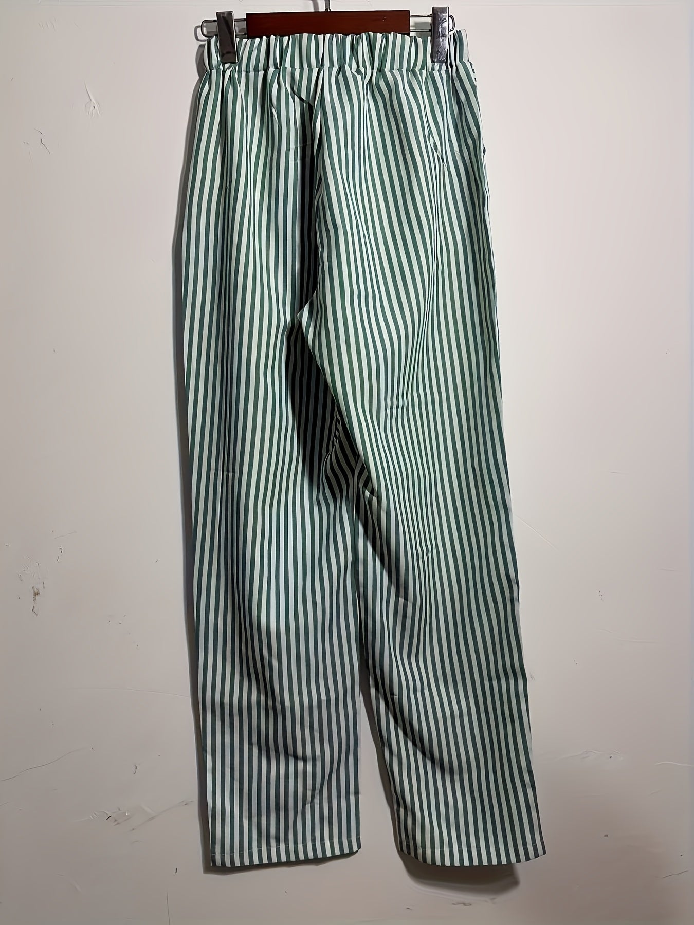 Two-Pack - Color Striped Casual Nine-Pants