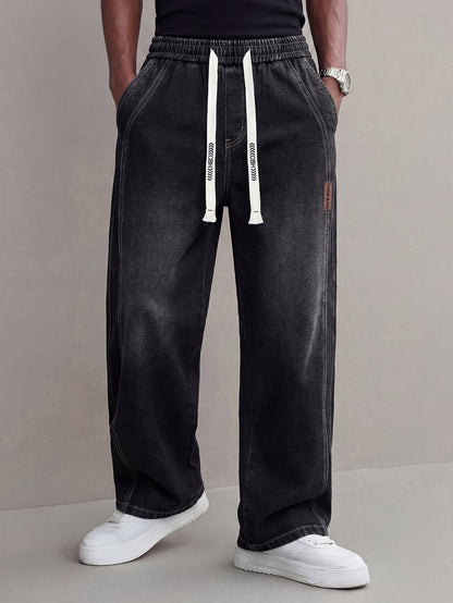 Men's Relaxed Fit Jeans - Classic Wash Clean Finish Everyday