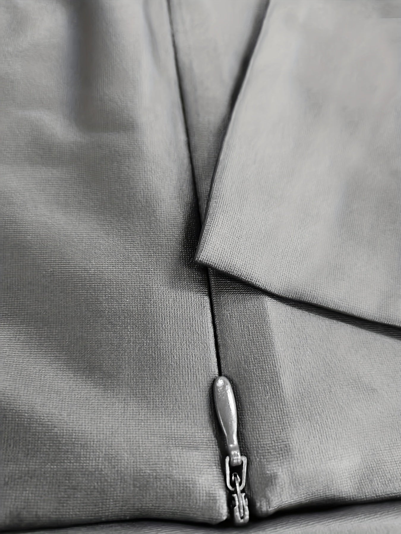 Women's Silvery Grey Skirt - product view 7