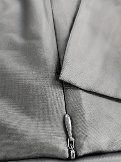 Women's Silvery Grey Skirt - product view 7