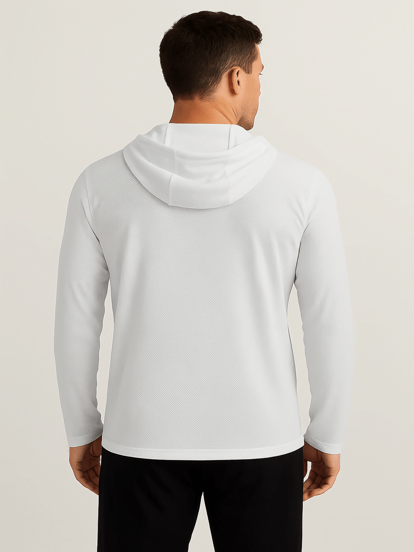 2 PACK Quick-Dry Long Sleeve with Hood Shirt – SPF 70+ Sun Protection, Lightweight & Breathable, Moisture-Wicking Outdoor Performance Top for Hiking, Fishing, Running, Beach