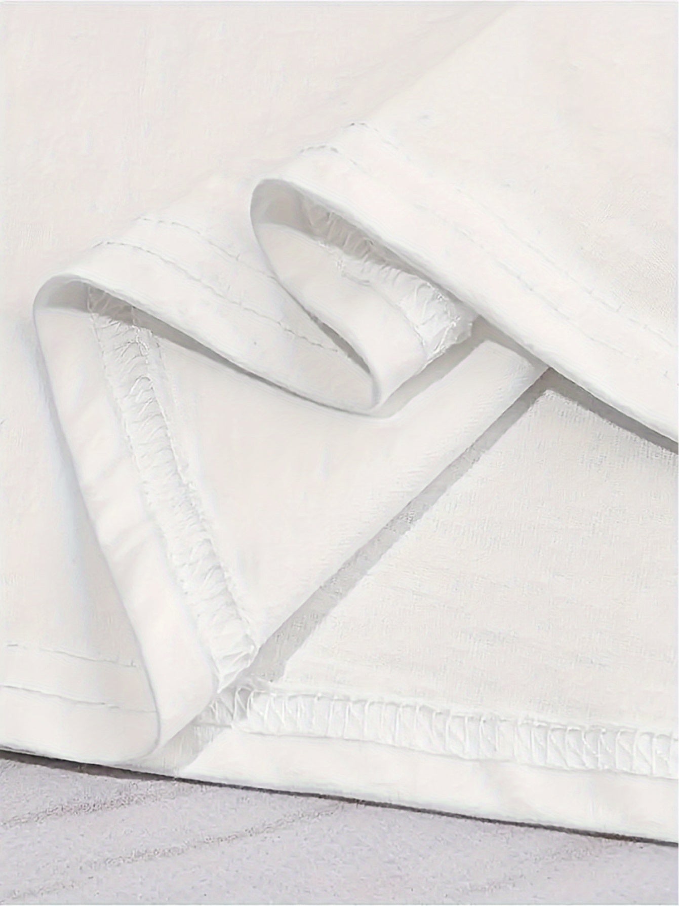 A Basic Short-Sleeve T-Shirt Featuring a Denim And Pearl Design, Made from Soft, Breathable Fabric Suitable for All Seasons. This Women'S Casual Top Is Durable, Machine Washable, And a Must-Have for Outings