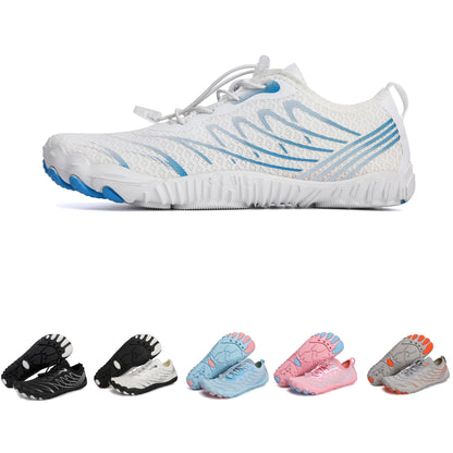 Men'S Barefoot Footwear Featuring a Spacious Toe Area, Easy Slip-On Design, Dynamic Non-Slip Sole, Breathable Material, And Suitable for Water Activities at The Beach