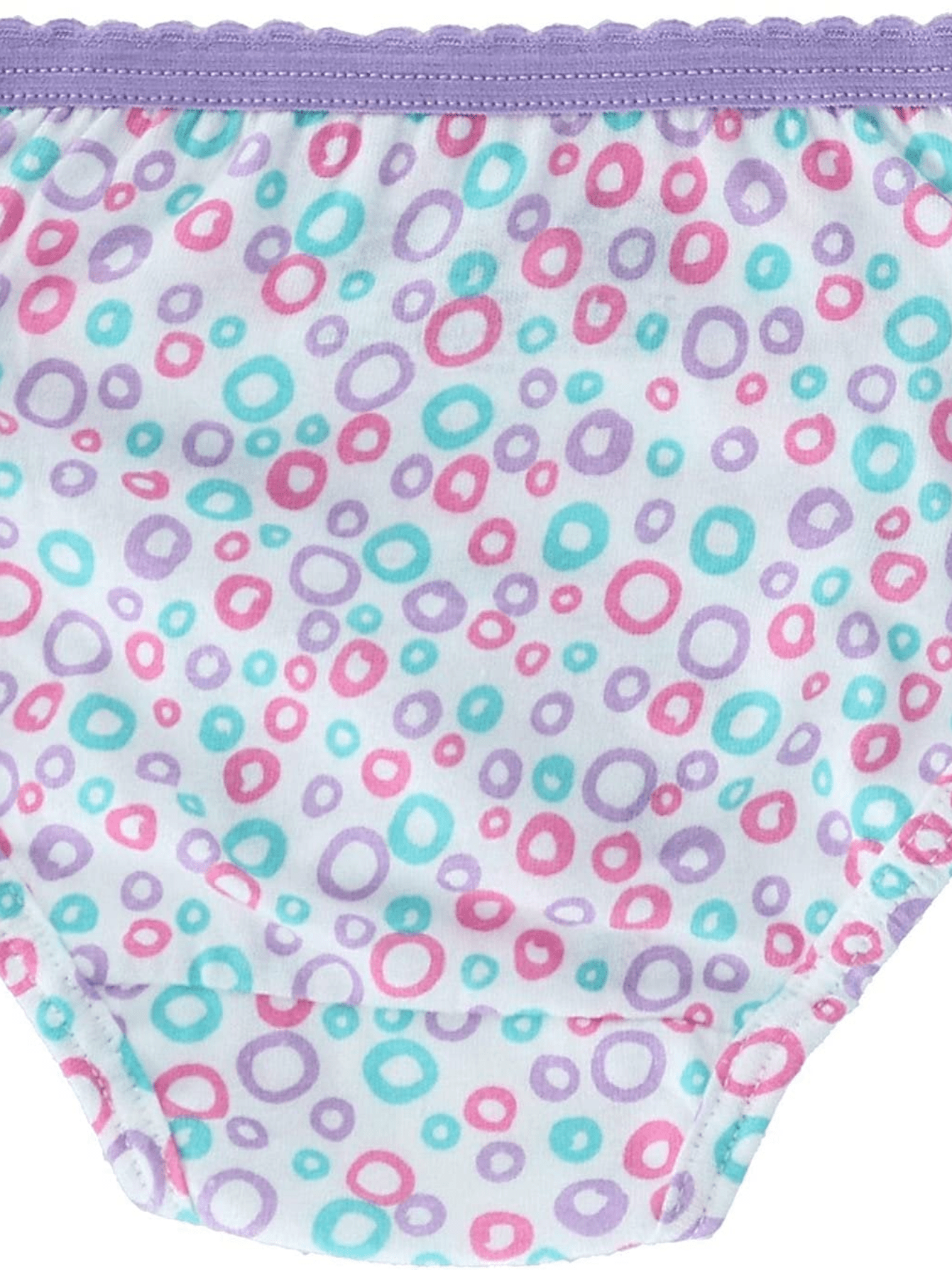 Fruit of the Loom Toddler Girls 10 Pack Assorted Cotton Brief Underwear Sizes 2T/3T and 4T/5T
