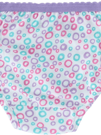 Fruit of the Loom Toddler Girls 10 Pack Assorted Cotton Brief Underwear Sizes 2T/3T and 4T/5T