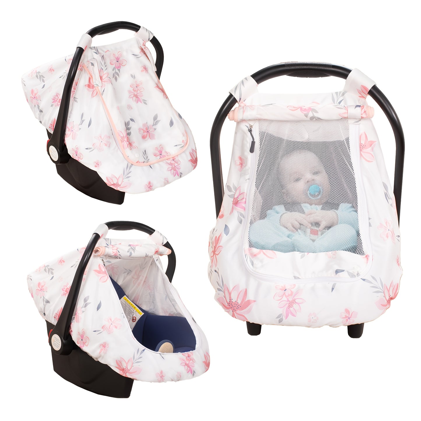 Baby Car Seat Cover - Breathable Beavtaens Covers Stretchy