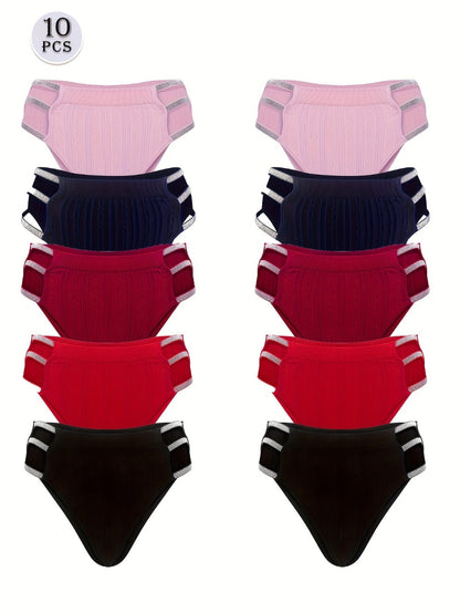 Women's 10-Pack Briefs - Soft Daily Comfort