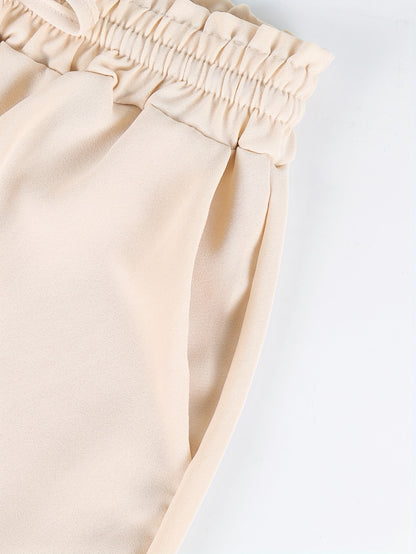 Temperament Commuter Style Loose Drapey Pants With Wide Leg Pants Seasonal Wear Women Drapey High Waist Casual Pants Women'S Elegant Casual Pants