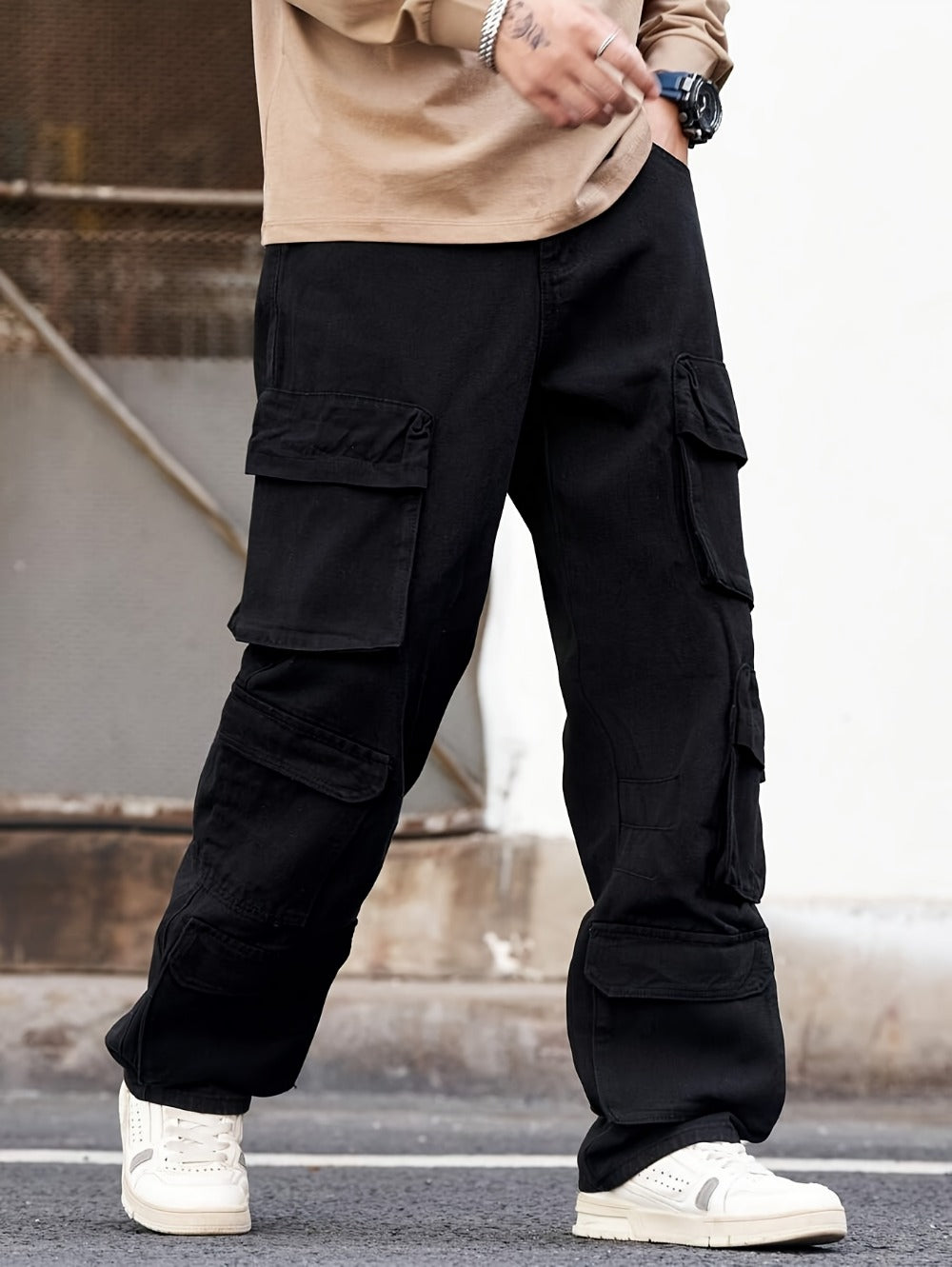 Men's Cargo Pants - Multi Pocket Everyday Style 708965