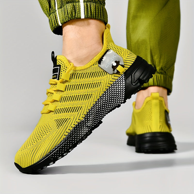 Sneakers, Men's Sports Shoes Are Breathable And Non Slip Mesh Shoes, Lightweight And Low Cut Casual Sports Shoes, Suitable for Outdoor Sports, Fitness Jogging, And Daily Wear