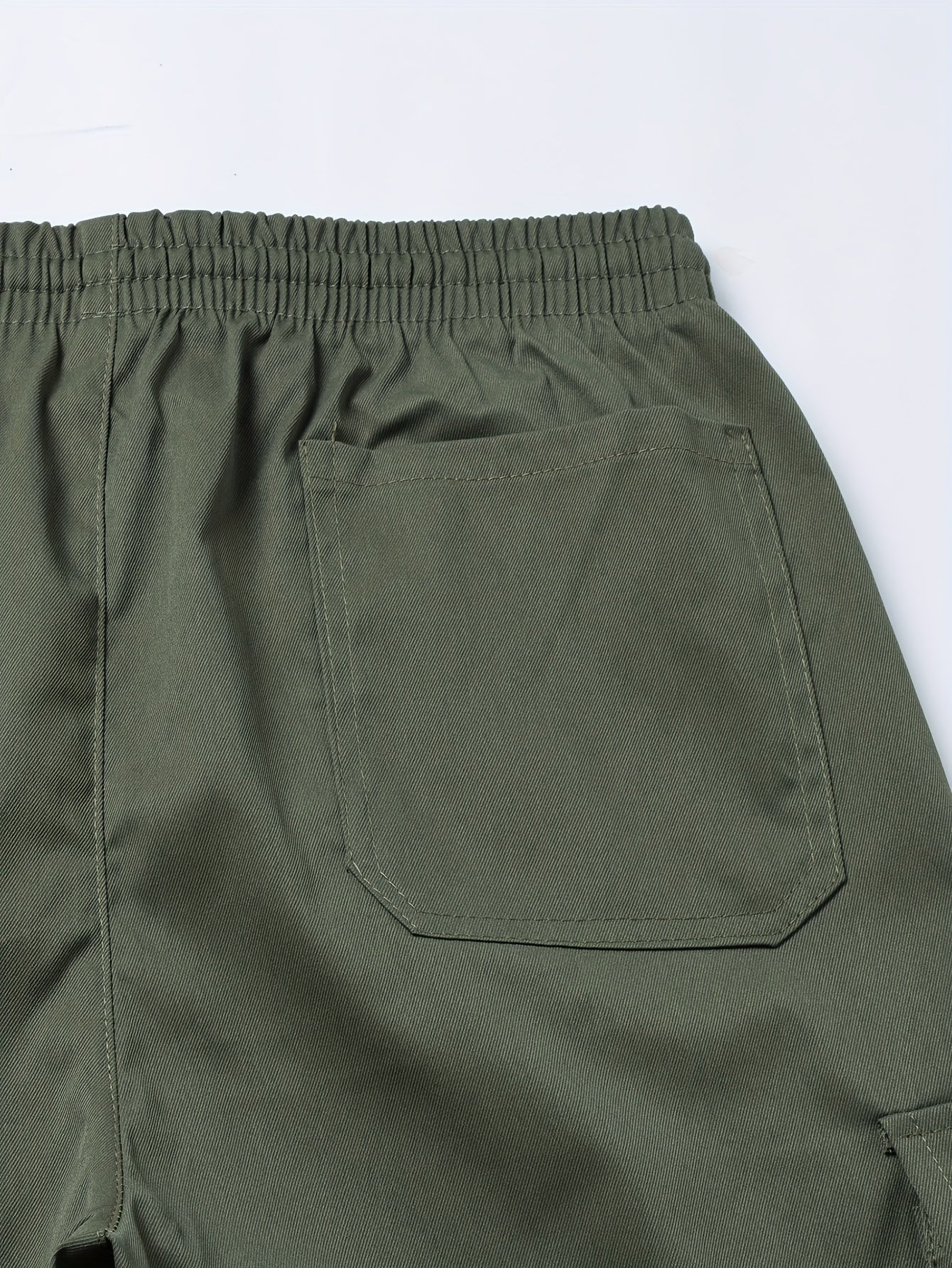 5pcs Tactical Shorts Lightweight Breathable Multi-Pocket Work Shorts, Suitable for Outdoor Casual Hiking Work Shorts, Exercise Shorts, with Elastic Waist Drawstring Multi-Pocket Random 5pcss