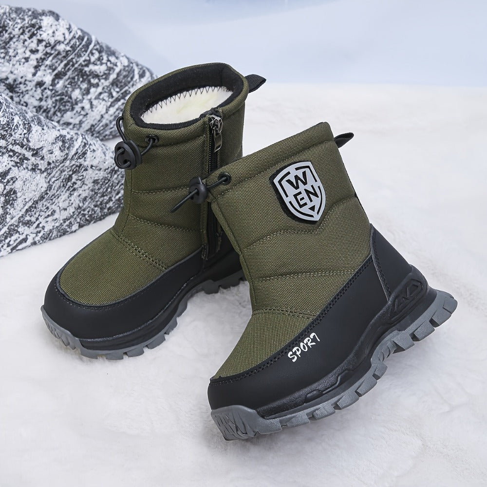 Kids' Snow Boots - Non-Slip Sole & Plush Lined 110757
