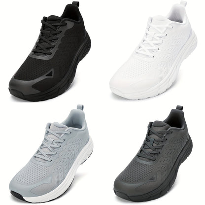 Men'S Wide Toe Casual Sneakers - Non-Slip, Shock-Absorbing, Lightweight, Breathable, And Comfortable for Everyday Wear