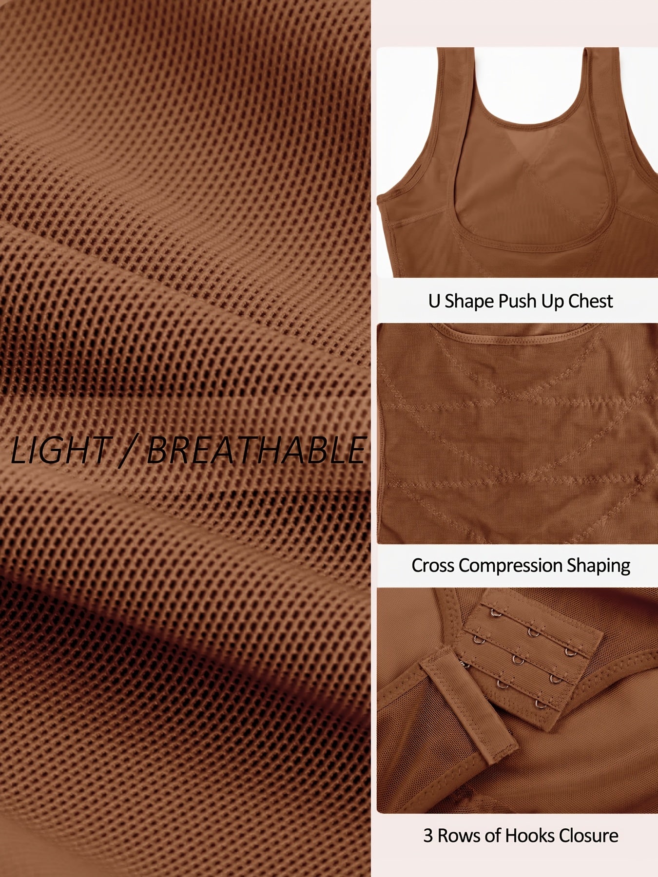 2pcs Women'S Shapewear Bodysuit Tummy Control Butt Lifting High Waist