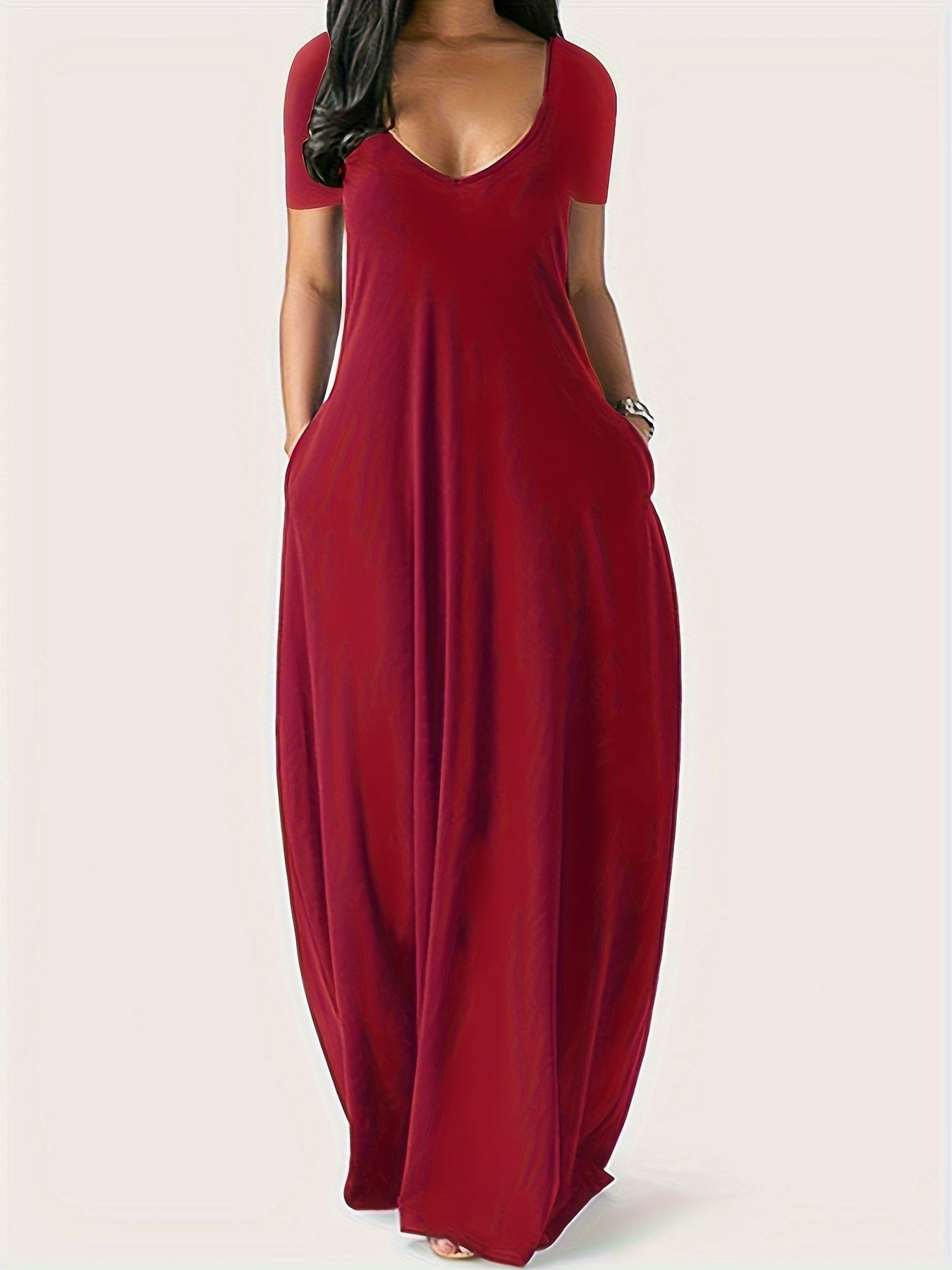 [Elegant Summer Dress] 2 Packs Of Elegant Dress, New Arrival For Summer, Summer Dress, Long Dress, Suitable For Daily Outfits, Dating, Wedding Guest, For Spring And Summer, Elegant Women's Clothing