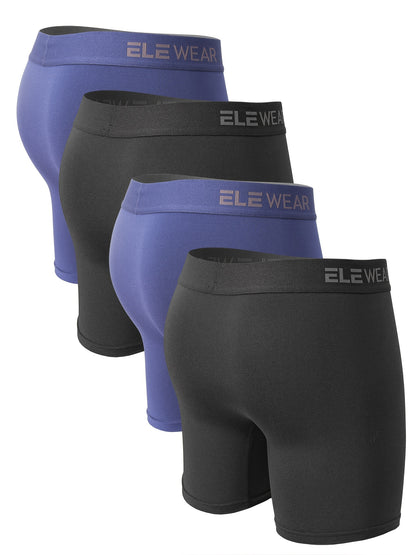 4-Pack Men's Underwear Moisture Wicking Quick-drying Soft and Comfortable Boxer Brief