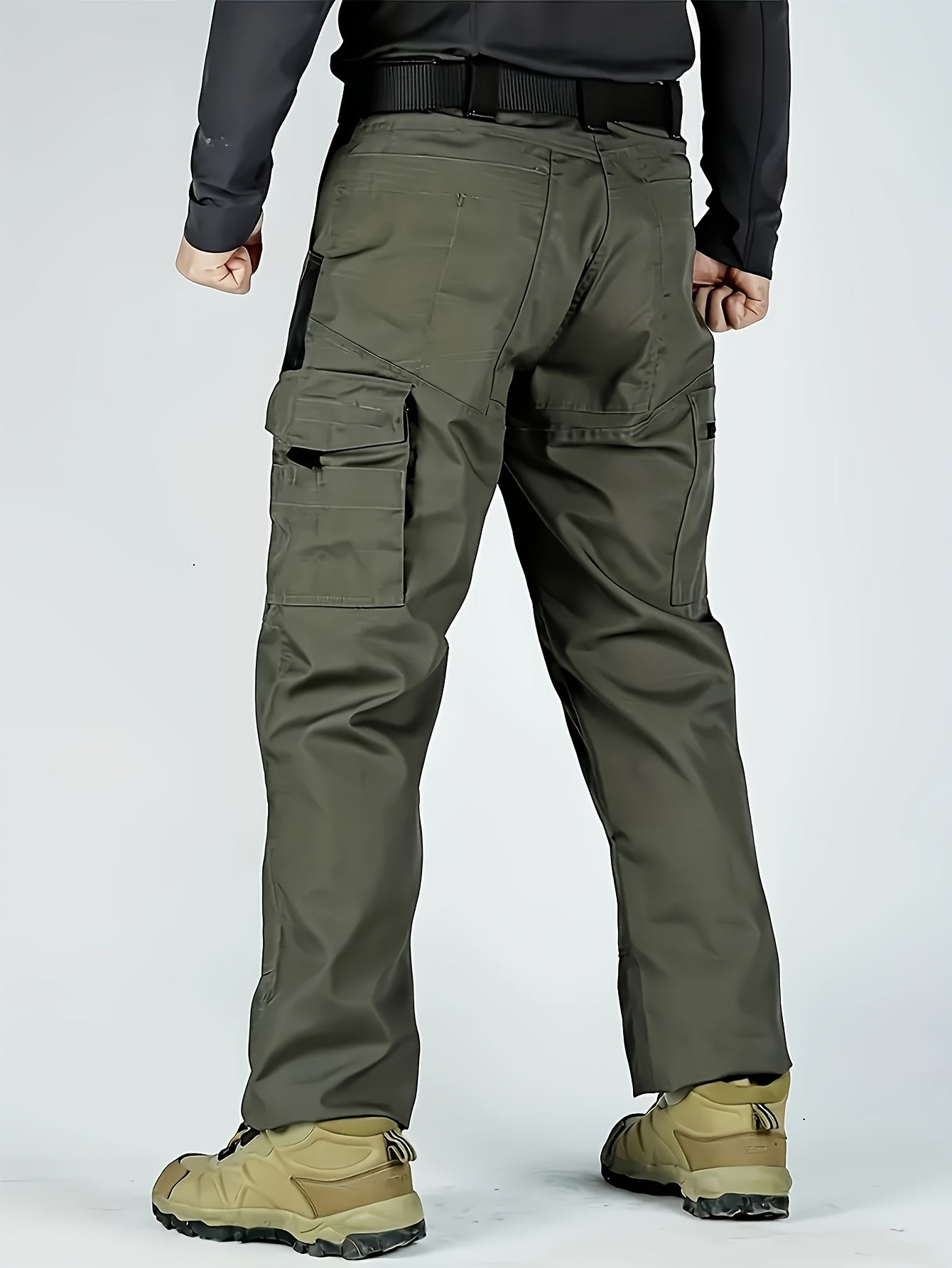 Men'S Tactical Cargo Pants - Quick-Dry Lightweight, Multi-Pocket Design, Regular Fit for Hiking, Camping, Outdoor Adventures (Belt Not Included), Hiking Pants, Adventure Clothing, Rugged Style, Scratch resistant Material, Utility Trousers