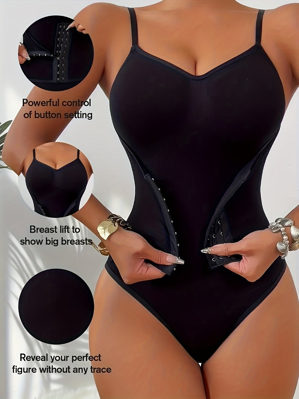 Women's Corset Shapewear Bodysuit - Strapless Tummy-Control Support