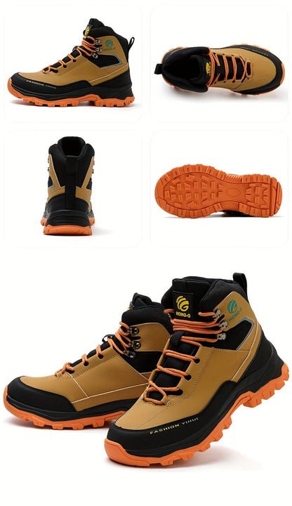 Men's Work & Safety Boots - Puncture Resistant & Non-Slip Sole