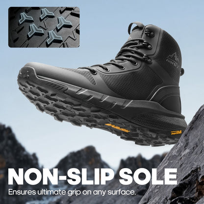 Men's Side-Zip Tactical Boots - Canvas Upper and EVA Insole