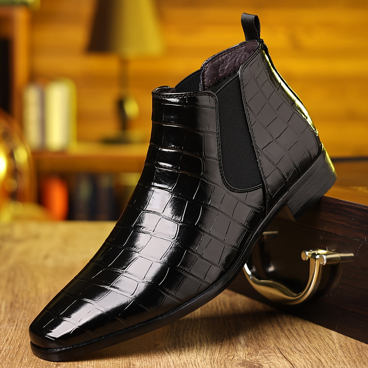 Men'S Fashionable And Comfortable Chelsea Boots, Wear-resistant And Non Slip Ankle Boots, Suitable For Outdoor Casual Wear Father'S Day Gifts
