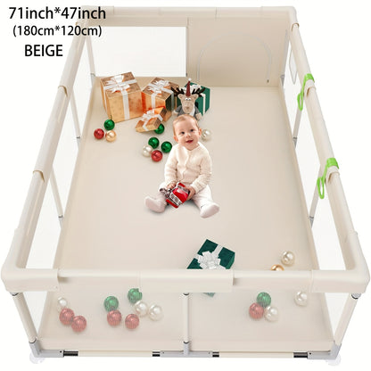 Baby Playpen - Breathable Soft Playpens Multiple