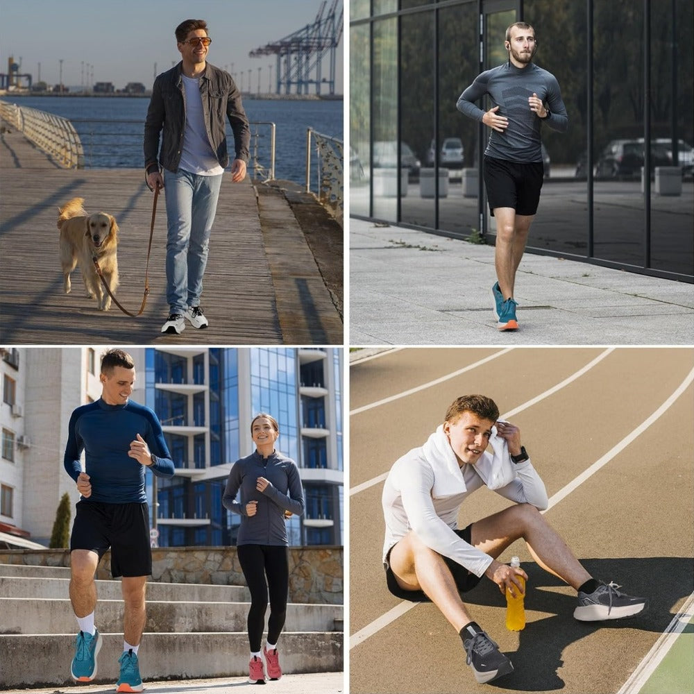 Men's Running Shoes - Wide Toe Comfort