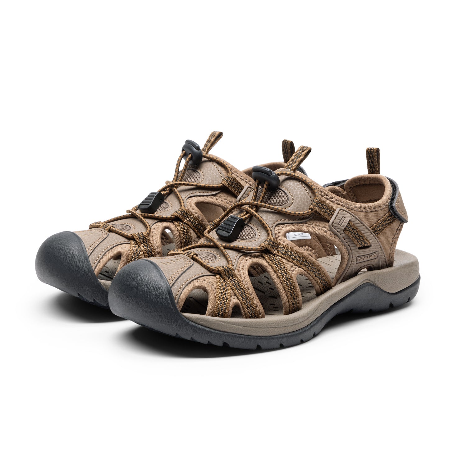 Women's Hiking Sandals Adventurous Summer Sports Shoes Outdoor Quick-Dry Comfortable Protective Toe Cap Supportive & Slip-Resistant Adjustable Fit Sandals Women Ladies