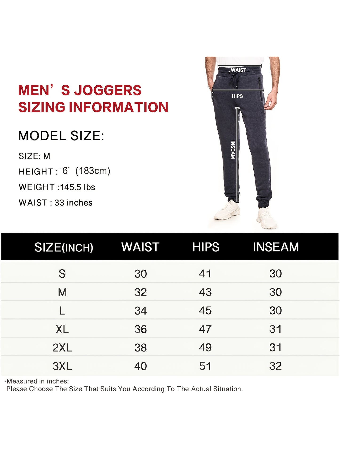 3pcs Men'S Sweatpants Fleece Casual Sport Joggers for Men Athletic Pants with Zipper Pocket S-3XL
