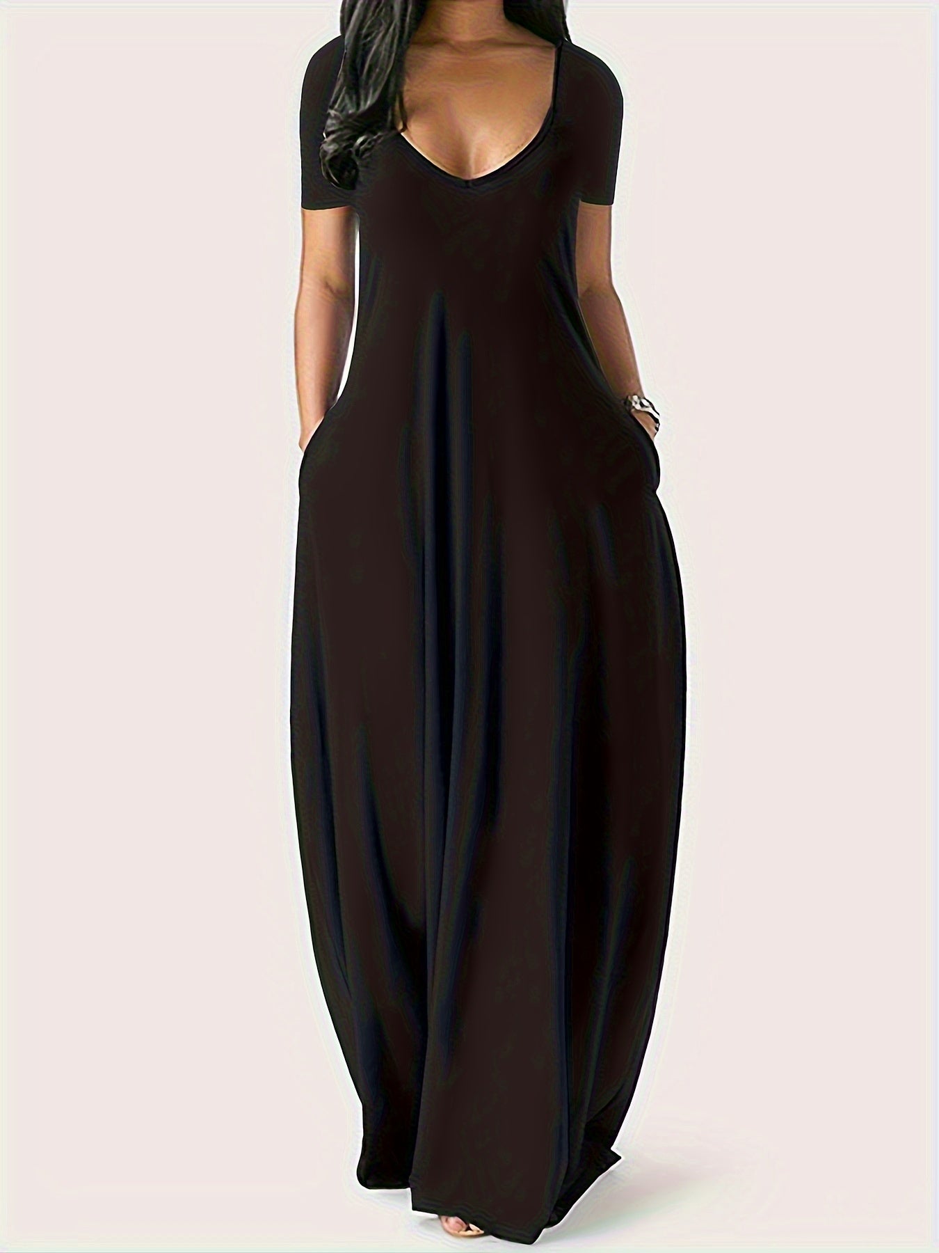 [Elegant Summer Dress] 2 Packs Of Elegant Dress, New Arrival For Summer, Summer Dress, Long Dress, Suitable For Daily Outfits, Dating, Wedding Guest, For Spring And Summer, Elegant Women's Clothing