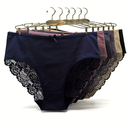 18pcs/ Pack Randomly Assorted Lace Women's Plus Size Panties