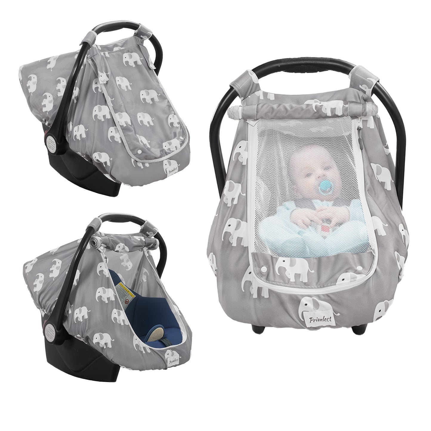 Baby Car Seat Cover - Breathable Beavtaens Covers Stretchy